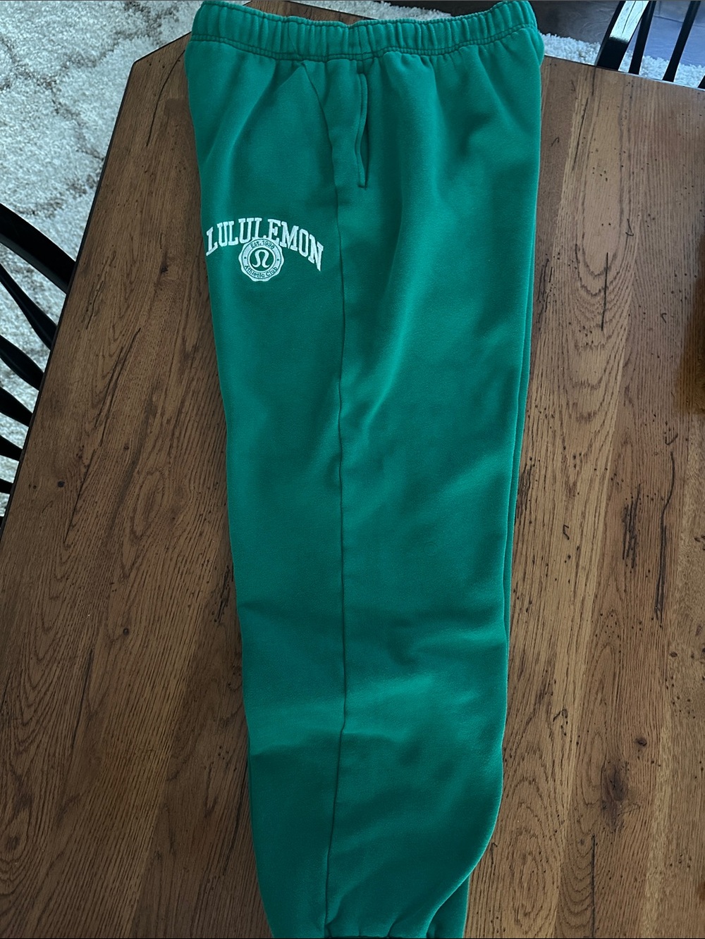 lululemon Scuba Mid-Rise Oversized Jogger Graphic In Raceway Green Medium